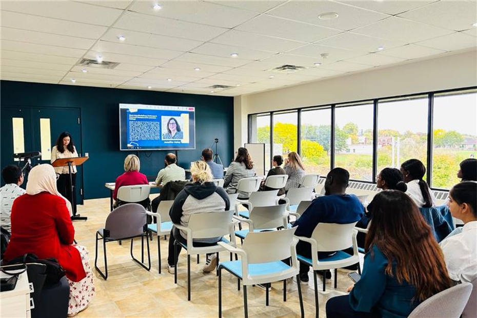 classroom with students